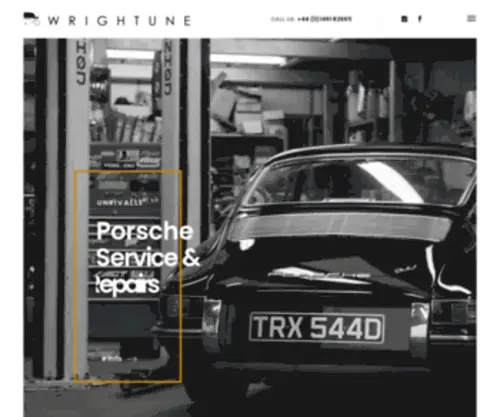 Wrightune.co.uk(Classic & Modern Porsche Service Oxford) Screenshot