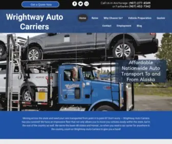 Wrightwayautocarriers.com(Wrightway Auto Carriers) Screenshot