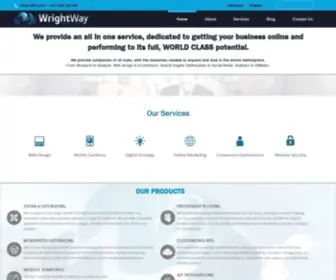 Wrightwaydigital.com(Let's Work Together) Screenshot