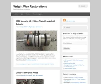 Wrightwayrestorations.com(WrighWayRestorations) Screenshot