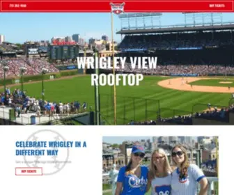 Wrigleyview.com(Wrigley View Rooftop) Screenshot