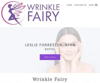 Wrinklefairy.com(Wrinkle Fairy) Screenshot