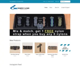Wristcandywatchclub.com(Wrist Candy Watch Club) Screenshot