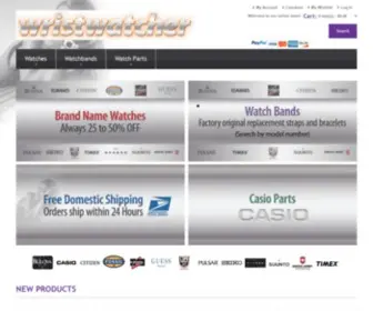 Wristwatcher.com(wristwatcher) Screenshot