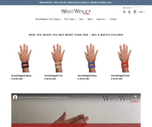 Wristwidget.com(                             WRIST WIDGET TM) Screenshot