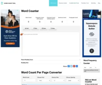 Write101.com(Word Count Tool offers) Screenshot