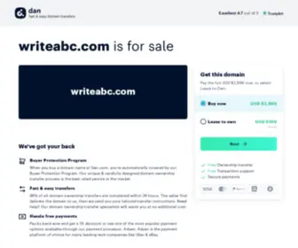 WriteABC.com(writeabc) Screenshot