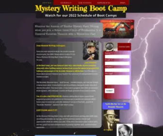 Writeamystery.com(Write a Murder Mystery in a real Haunted House) Screenshot