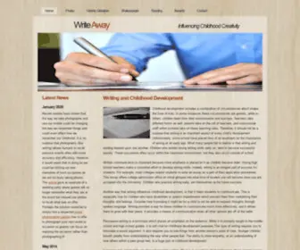 Writeaway.org.uk(Write Away) Screenshot