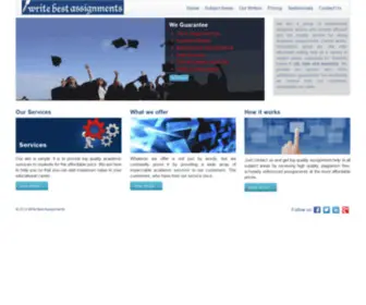 Writebestassignments.com(Write Best Assignments) Screenshot