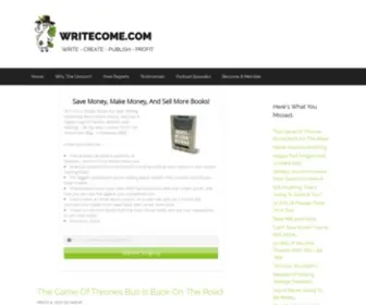 Writecome.com(FREE Report Reveals How Anyone Can Make Money From Home At Their Keyboard) Screenshot