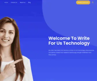 Writeforustechnology.com(Write For Us Technology) Screenshot