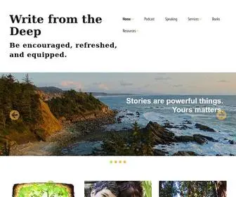 Writefromthedeep.com(Write from the Deep) Screenshot