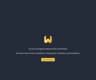 Writefullapp.com(A new way of writing with confidence) Screenshot