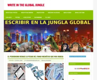 Writeintheglobaljungle.com(WRITE IN THE GLOBAL JUNGLE) Screenshot