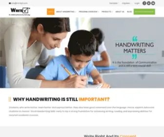 Writerightindia.com(Handwriting Improvement) Screenshot