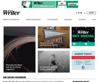 Writermag.com(The Writer magazine) Screenshot