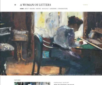 Writernancycudis.com(A woman of letters) Screenshot