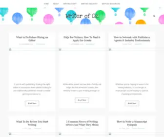 Writerofoz.com(Writer of Oz) Screenshot