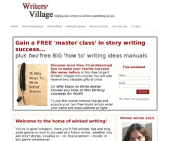 Writers-Village.org(Literary contest) Screenshot