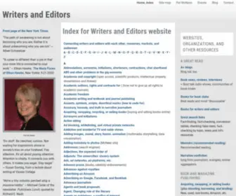 Writersandeditors.com(Writers and Editors) Screenshot