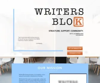 Writersblok.org(ABOUT) Screenshot