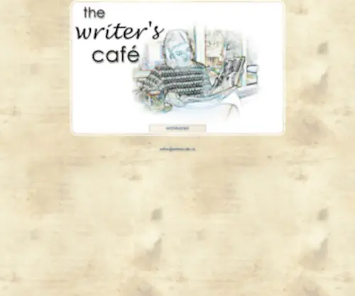 Writerscafe.ca(The Writer's Cafe) Screenshot