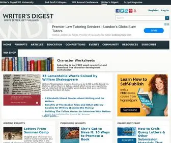Writersdigest.com(Writer's Digest) Screenshot