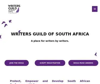Writersguildsa.org(THE WGSA) Screenshot