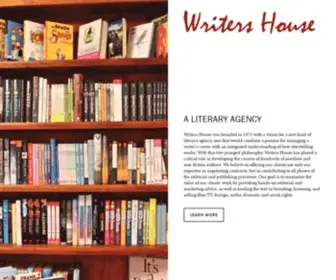 Writershouse.com(Writers House) Screenshot