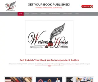 Writershousepublishing.com(Writers House) Screenshot