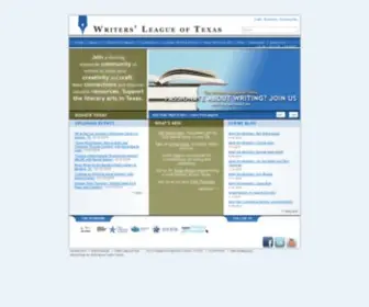 Writersleague.org(League of Texas) Screenshot
