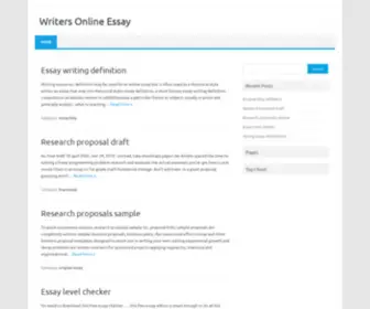 Writersonlineessay.org(Essay Writer Service Cheap) Screenshot