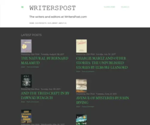 Writerspost.com(Freelance Writing and Editing Services) Screenshot