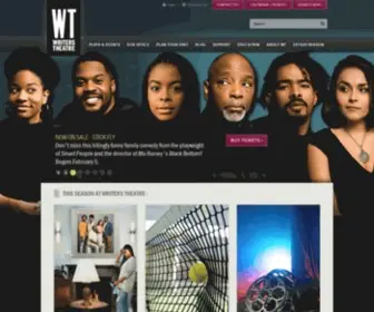 Writerstheatre.org(Intimate Professional Theatre on Chicago) Screenshot