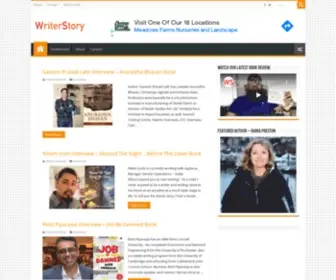 Writerstory.com(Interviews of Writers) Screenshot