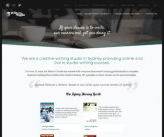 Writerstudio.com.au(Sydney creative writing courses) Screenshot