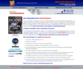 Writersworld.co.uk(Get published with UK self) Screenshot