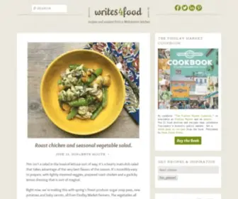 Writes4Food.com(Recipes and wisdom from a Midwestern kitchen) Screenshot