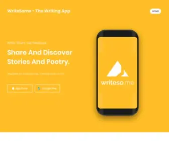 Writeso.me(WriteSome) Screenshot
