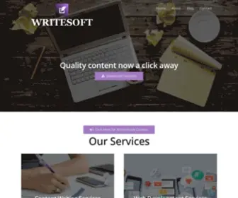 Writesoft.co.in(Make Difference) Screenshot