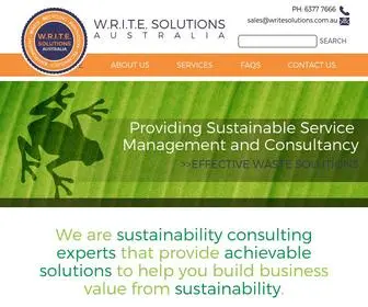 Writesolutions.com.au(Write Solutions) Screenshot