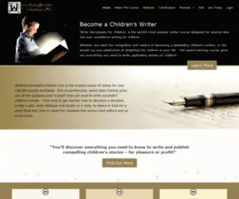Writestorybooksforchildren.com(How To Write Childrens Books) Screenshot