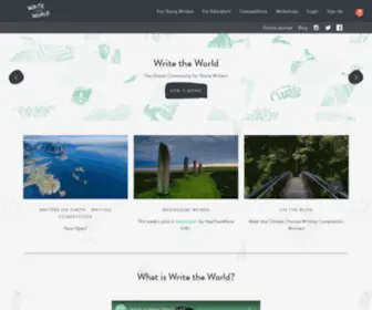 Writetheworld.org(Write the World) Screenshot