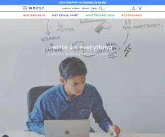 Writeyboards.com(Whiteboards Online) Screenshot