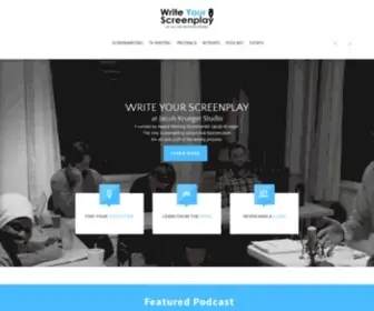 Writeyourscreenplay.com(Screenplay Writing Online & in NYC) Screenshot