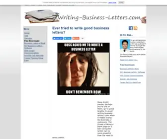 Writing-Business-Letters.com(Writing Business Letters.com Advice) Screenshot