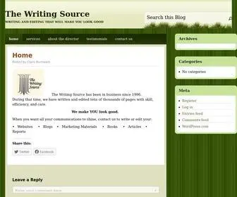 Writing-Source.com(The Writing Source) Screenshot