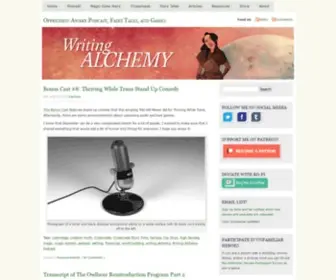 Writingalchemy.net(Oppression Aware Podcast) Screenshot