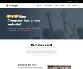 Writingco.com(The Writing Company) Screenshot